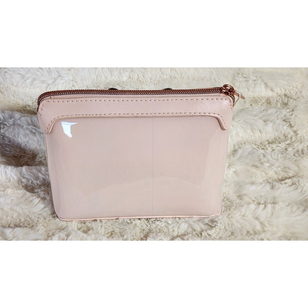 Ted Baker London Layered Bow Makeup Bag in Baby Pink Nordstrom NWT has FLAW - Picture 4 of 8